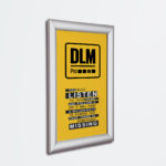 Aluminijumski klik ram 32mm sa ostrim ivicama - DLM Pro - Print&Promo