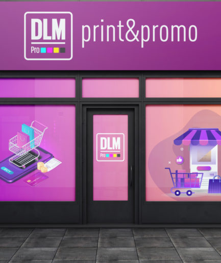 Štampana folija za izloge - DLM Pro - Print&Promo